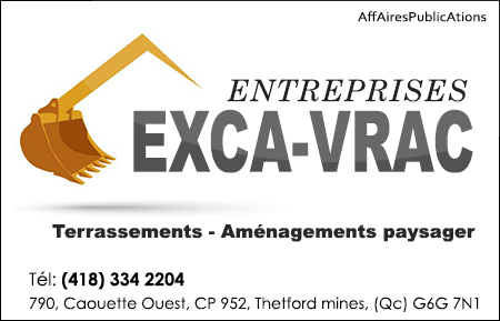 ENTREPRISES EXCA-VRAC INC 