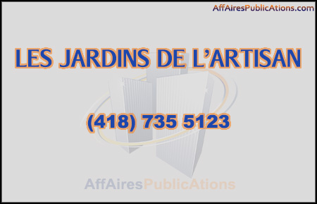LES JARDINS DE L’ARTISAN INC