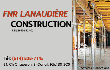 FNR LANAUDIÈRE CONSTRUCTION 