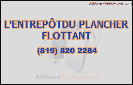L&rsquo;ENTREPÔTDU PLANCHER FLOTTANT