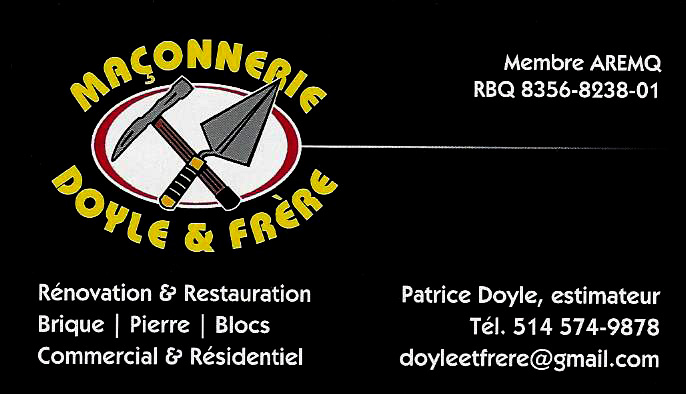 MAÇONNERIE DOYLE ET FRÈRE INC