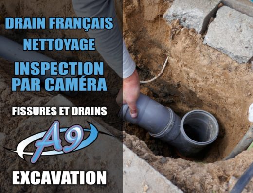 FISSURES ET DRAINS A9 EXCAVATION 9240-0068 QUÉBEC INC