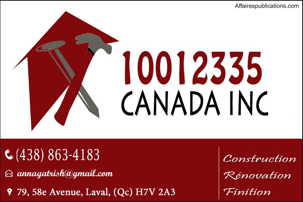 10012335 CANADA INC