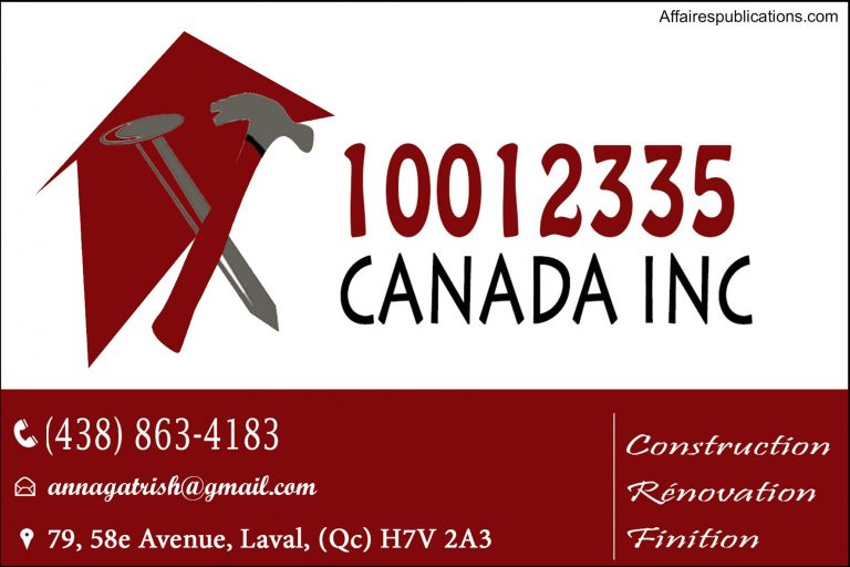10012335 CANADA INC