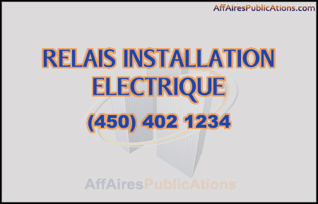 RELAIS INSTALLATION ELECTRIQUE