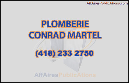 PLOMBERIE CONRAD MARTEL