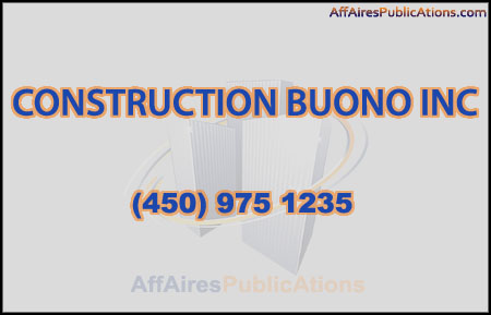 CONSTRUCTION BUONO INC