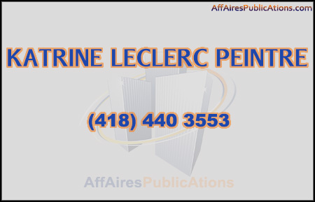 KATRINE LECLERC PEINTRE