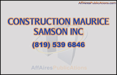 CONSTRUCTION MAURICE SAMSON