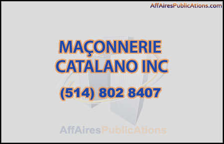MAÇONNERIE CATALANO INC