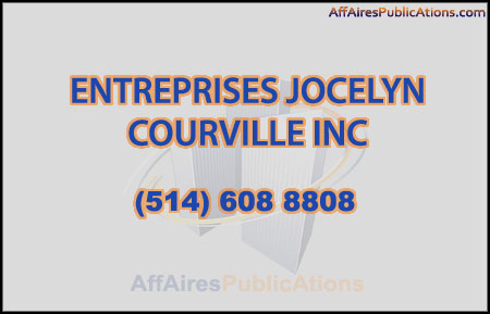 ENTREPRISES JOCELYN COURVILLE