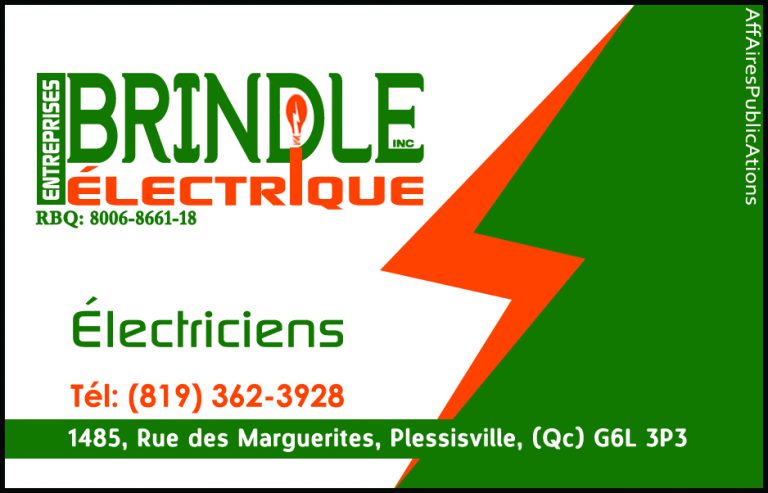 ENTREPRISES BRINDLE ÉLECTRIQUE