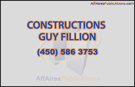 CONSTRUCTIONS GUY FILLION