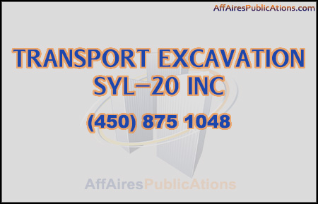 TRANSPORT EXCAVATION SYL-20 INC