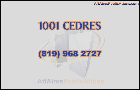 1001 CEDRES