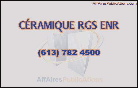 CÉRAMIQUE RGS ENR