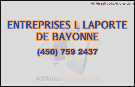 ENTREPRISES L LAPORTE DE BAYONNE