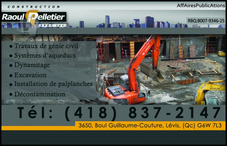 CONSTRUCTION RAOUL PELLETIER 1997 INC