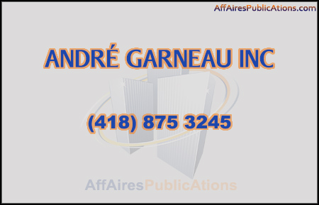ANDRÉ GARNEAU INC