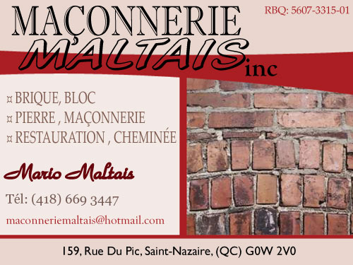 MAÇONNERIE MALTAIS INC