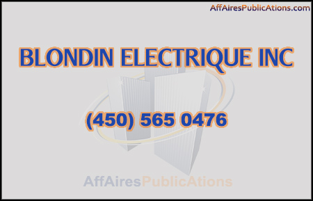 BLONDIN ELECTRIQUE INC