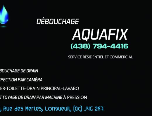 DÉBOUCHAGE AQUAFIX