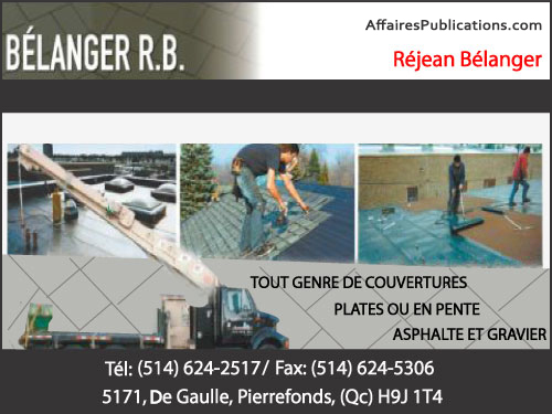 RB BÉLANGER COUVREUR INC