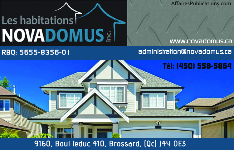 HABITATIONS NOVADOMUS INC