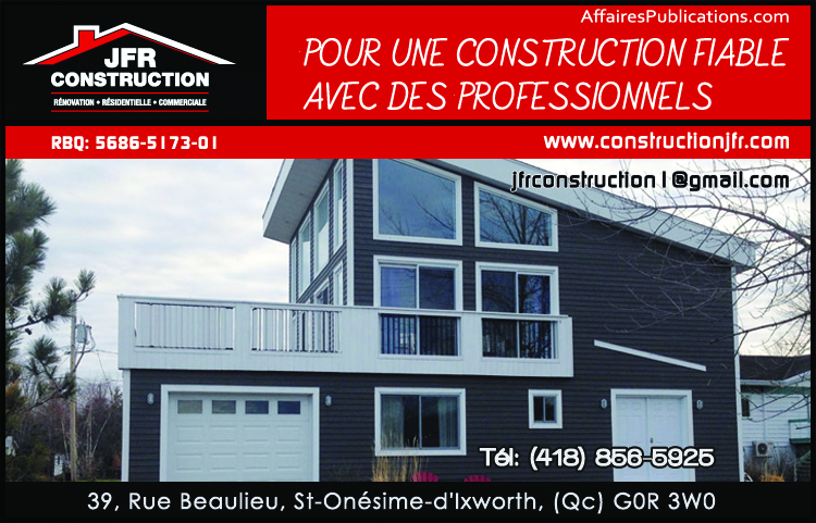 JFR CONSTRUCTION INC