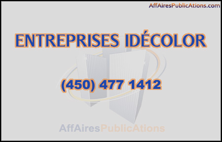 ENTREPRISES IDÉCOLOR INC