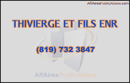 THIVIERGE ET FILS ENR