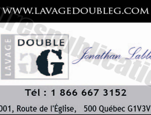 LAVAGE DOUBLE G 2011