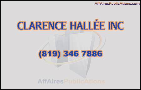 CLARENCE HALLÉE INC