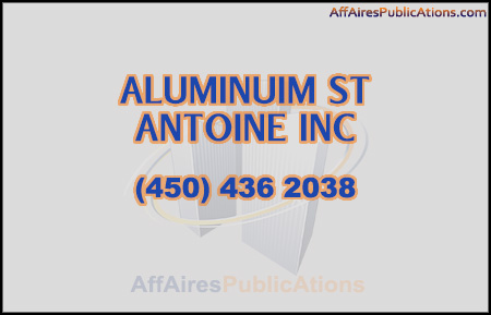 ALUMINUIM ST ANTOINE INC