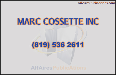 MARC COSSETTE INC