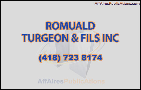 ROMUALD TURGEON & FILS INC