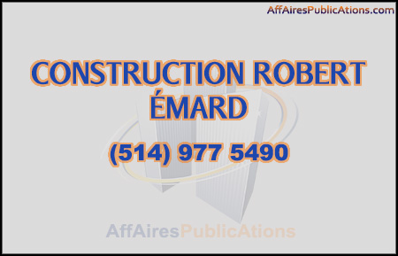 CONSTRUCTION ROBERT ÉMARD