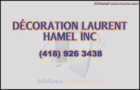 DÉCORATION LAURENT HAMEL INC