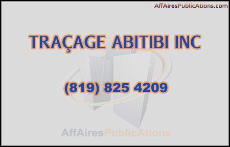 TRAÇAGE ABITIBI INC