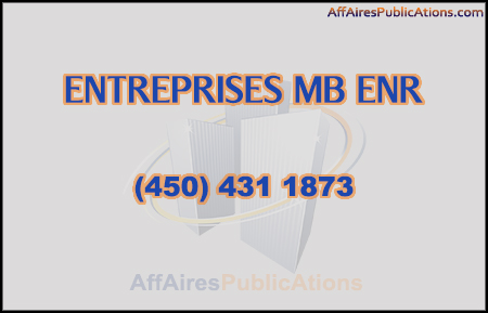 ENTREPRISES MB ENR