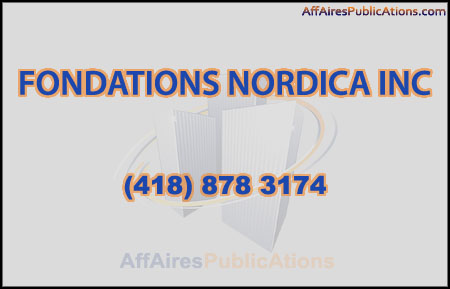FONDATIONS NORDICA INC