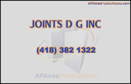 JOINTS D G INC