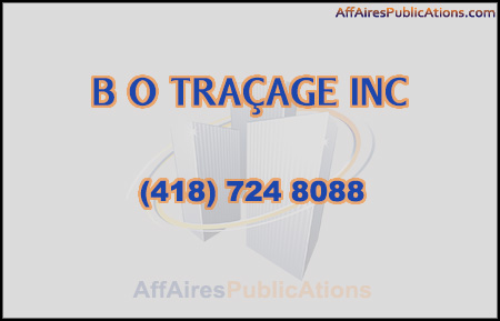 B O TRAÇAGE INC