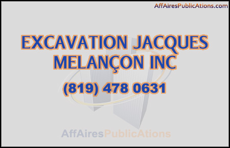 EXCAVATION JACQUES MELANÇON