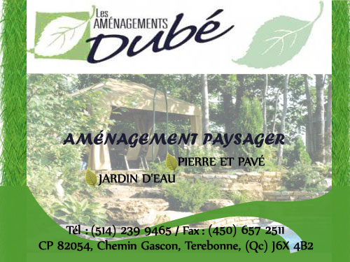 AMÉNAGEMENT DUBÉ INC