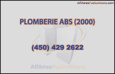 PLOMBERIE ABS (2000)