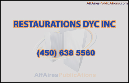 RESTAURATIONS DYC INC