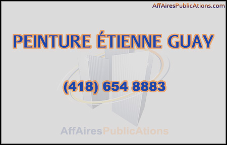 PEINTURE ÉTIENNE GUAY