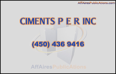 CIMENTS P E R INC
