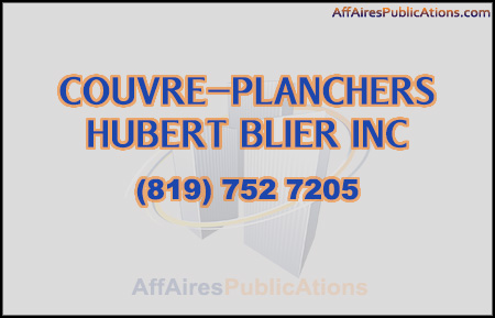 COUVRE-PLANCHERS HUBERT BLIER